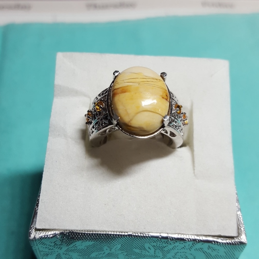 Mookaite Ring NWT size 6